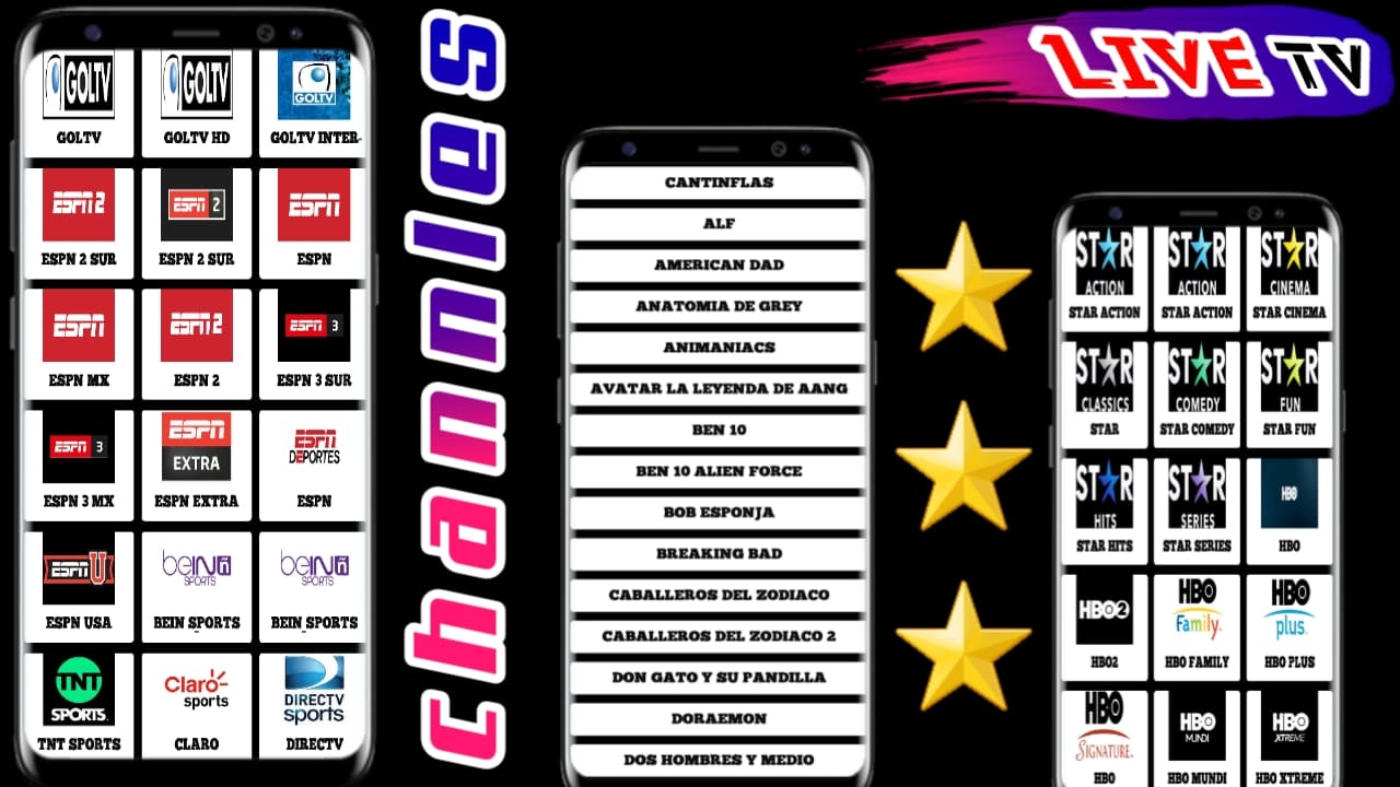 تطبيق مشاهدة القنوات المشفرة اللاتينية مجانا Danaa Tv