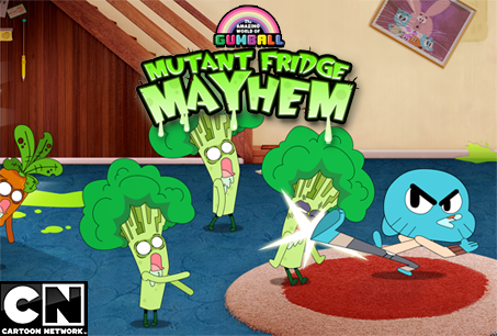 Grumpyface Studios: Coming Soon: Gumball: Mutant Fridge Mayhem