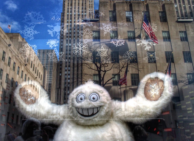 Yeti in the City, #SaksYeti #5thavenuewindows #NYC 2013