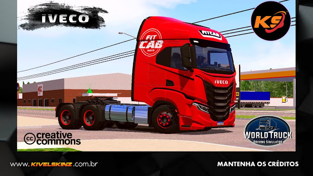 IVECO S-WAY - FITCAB VERMELHO