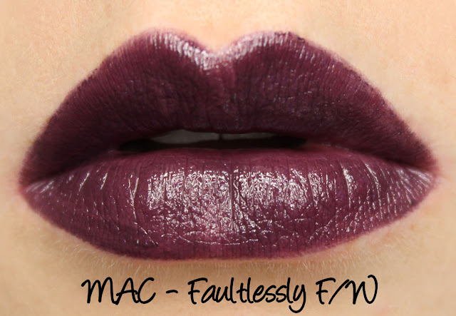 MAC MONDAY | Trend F/W '09 Lipsticks - Faultlessly F/W Swatches & Review
