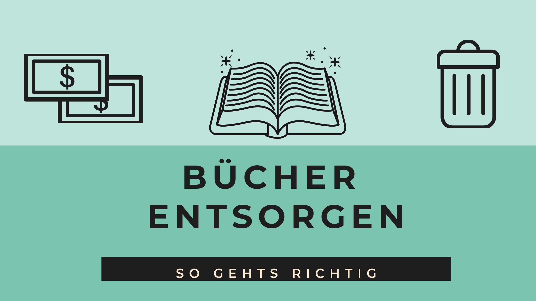 Bücher richtig So funktioniert es am besten