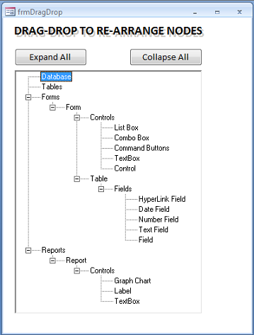 Rearrange TreeView Nodes by Drag and Drop ~ LEARN MS-ACCESS TIPS AND TRICKS