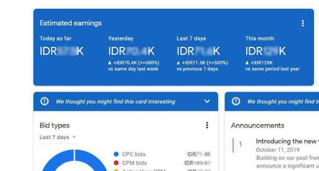 Cara Meningkatkan Pendapatan dari Adsense Cara Meningkatkan Pendapatan dari Adsense
