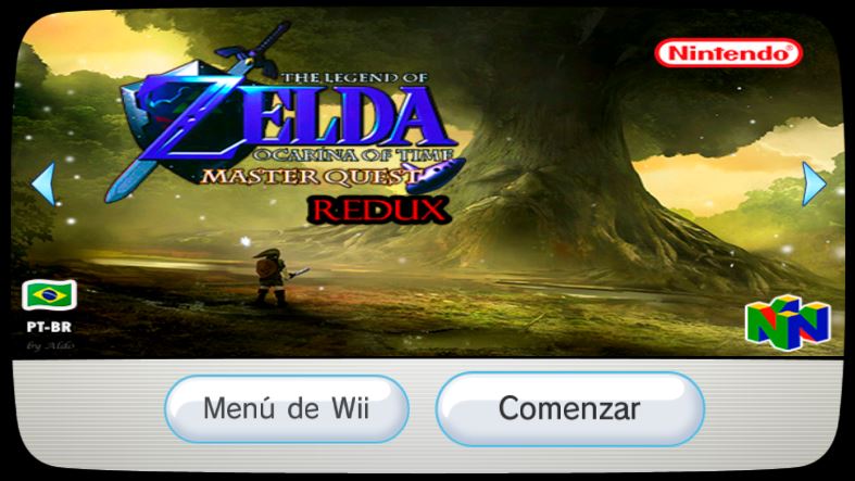 Zelda: Ocarina of Time (Link 3DS) [Español] WAD [VC N64] Wii 