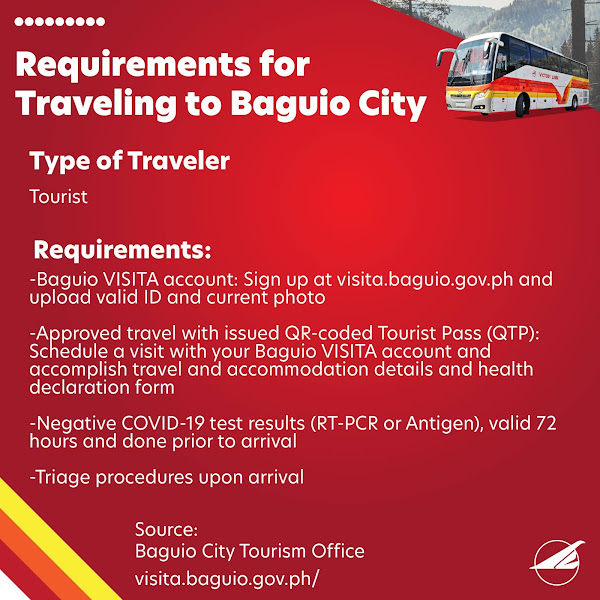 Victory Liner Manila to Baguio Bus Schedule and Travel Requirements