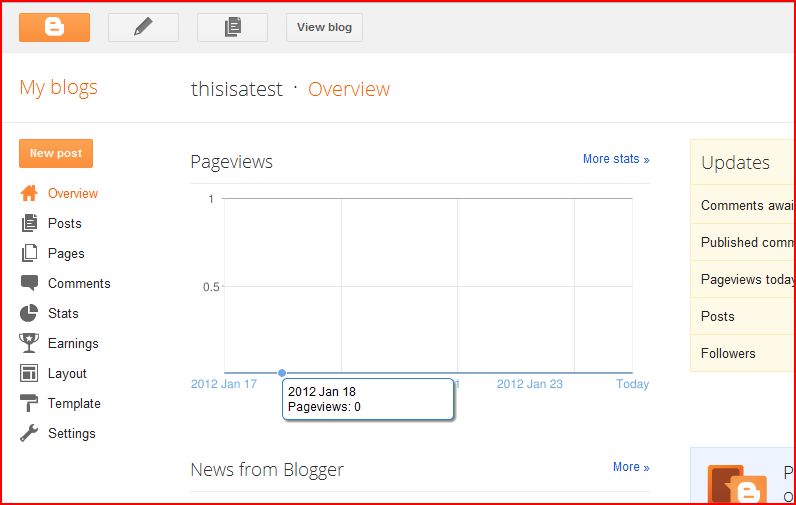 University Library 23 Things: Week 2, Things 2 and 3 - Blogs and Blogger