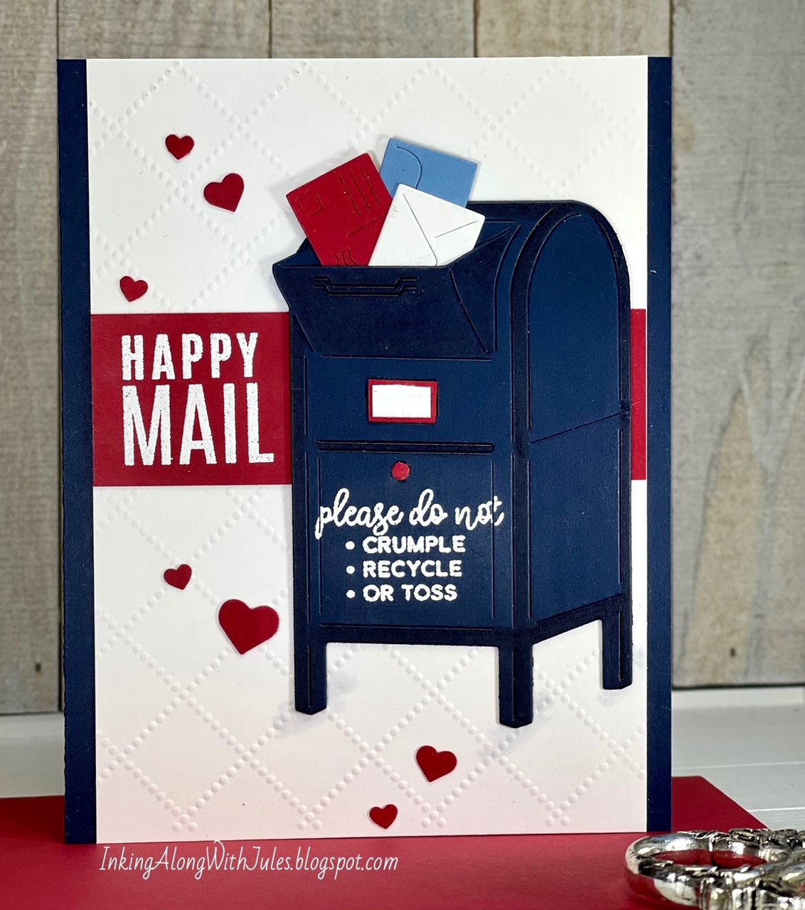 Inking Along with Jules Happy Little Stampers June Anything Goes