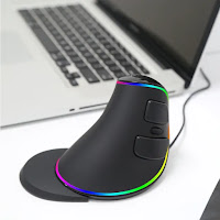Vertical Ergonomic Optical Gaming Mouse