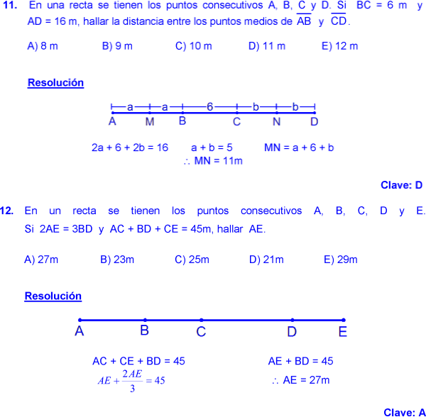 Segmentos Ejercicios Resueltos En Pdf