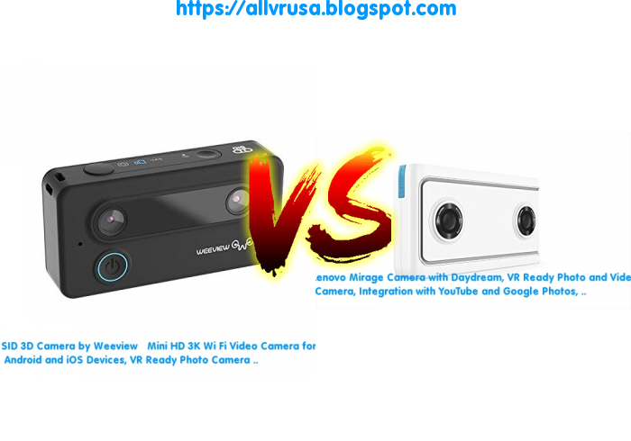 SID 3D Camera by Weeview Mini HD 3K Wi Fi Video Camera for VS Lenovo