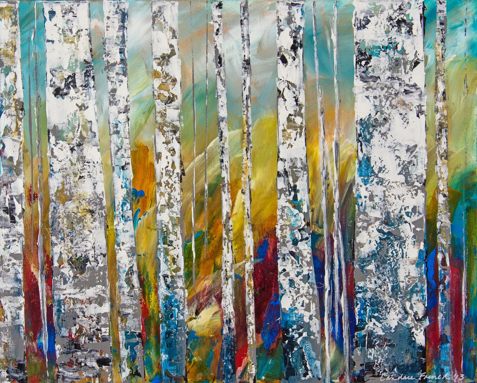 Candace French Abstract Art Contemporary Abstract Aspen