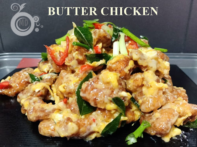 Chinese Style Cheesy Butter Chicken
