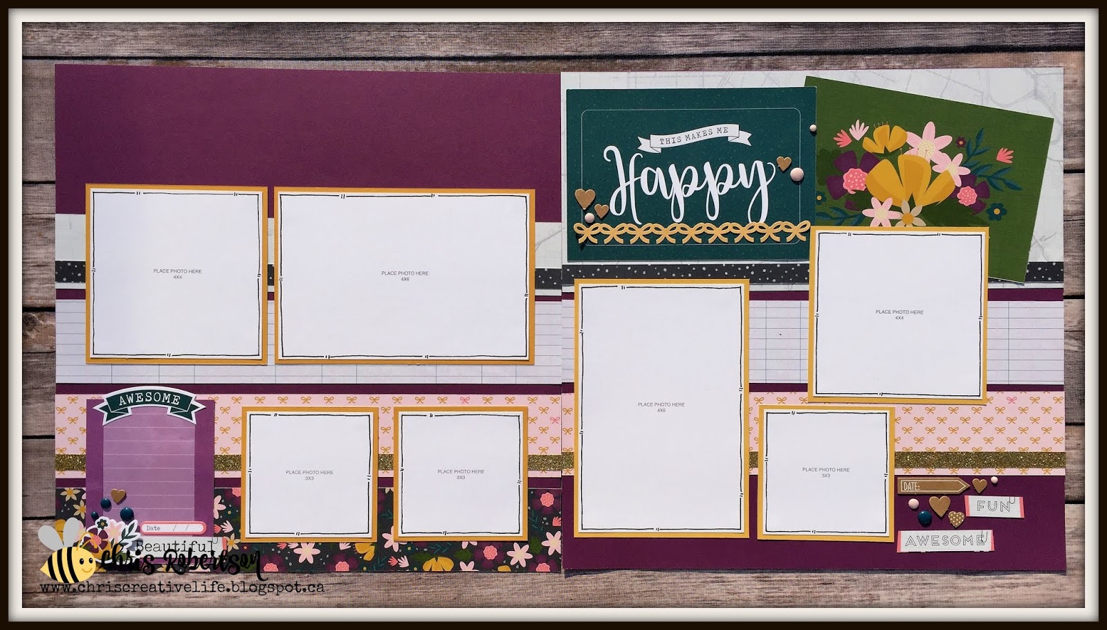 Chris' Creative Life Documented Scrapbooking