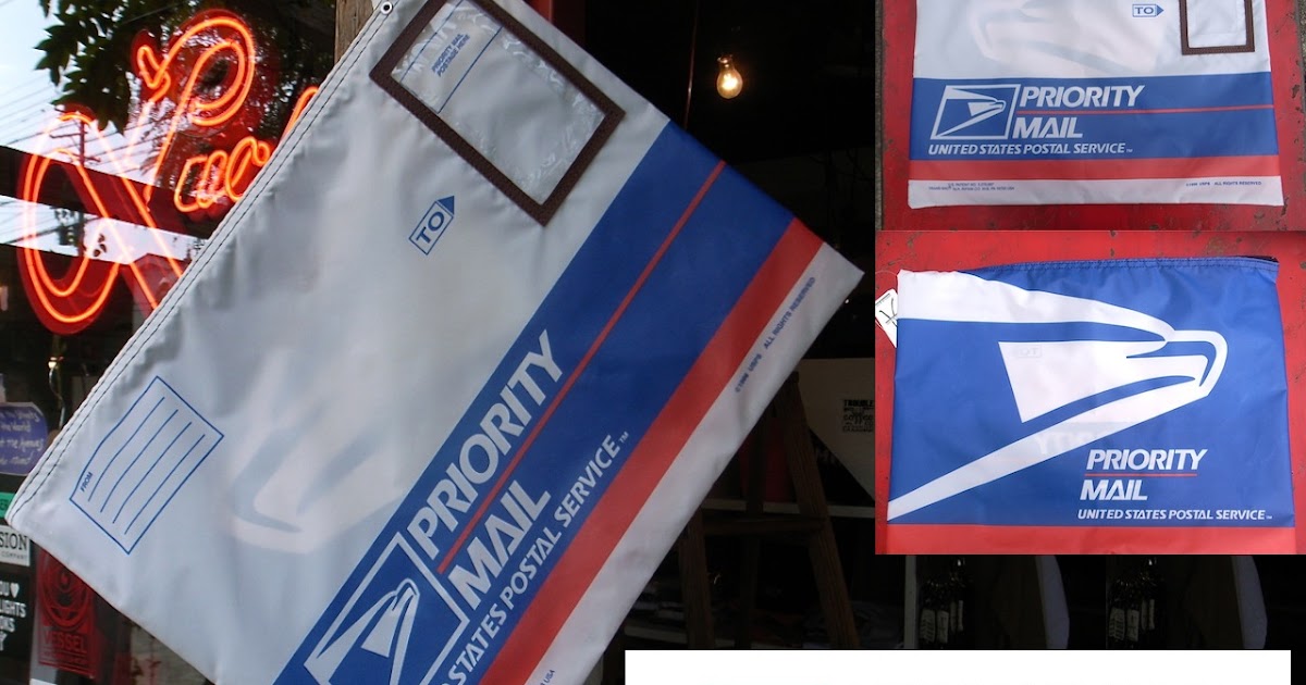 welcoblog USPS PRIORITY MAIL BAG MADE IN USA