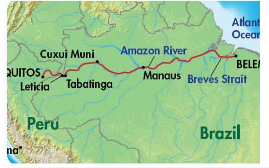 Крупнейшие притоки амазонки. Исток реки Амазонка на карте. Река Амазонка на карте Южной Америки.