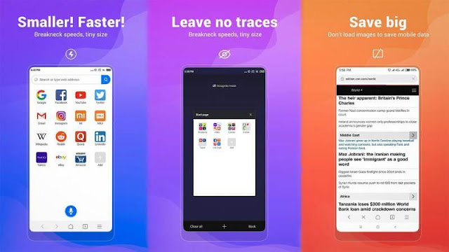 Xiaomi Mint Browser Yeni Tarayici