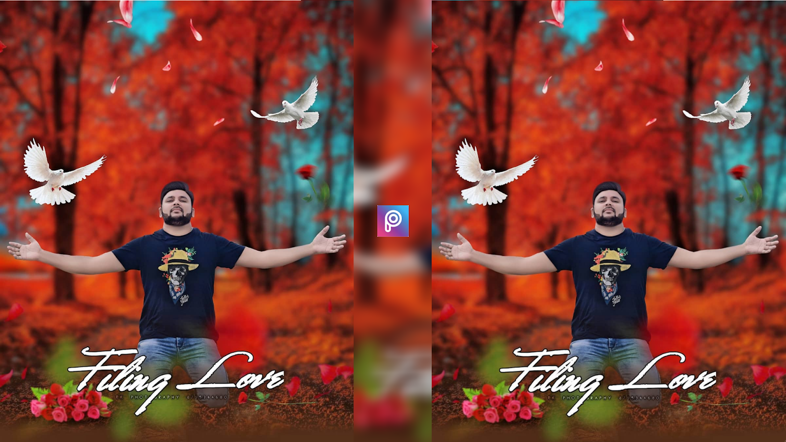 ?Valentine Day Photo Editing Background, Png Download For Picsart