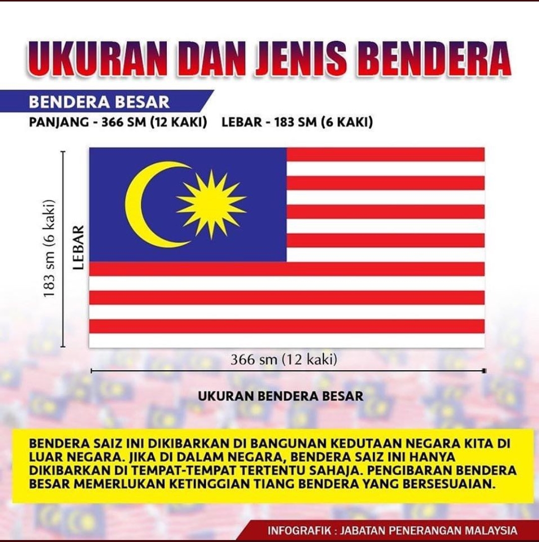 Warna perpaduan bendera malaysia