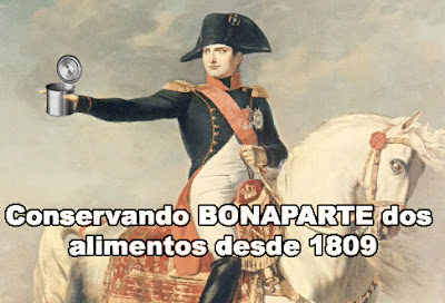 Napoleão Bonaparte alimentou suas ropas com comida em conserva