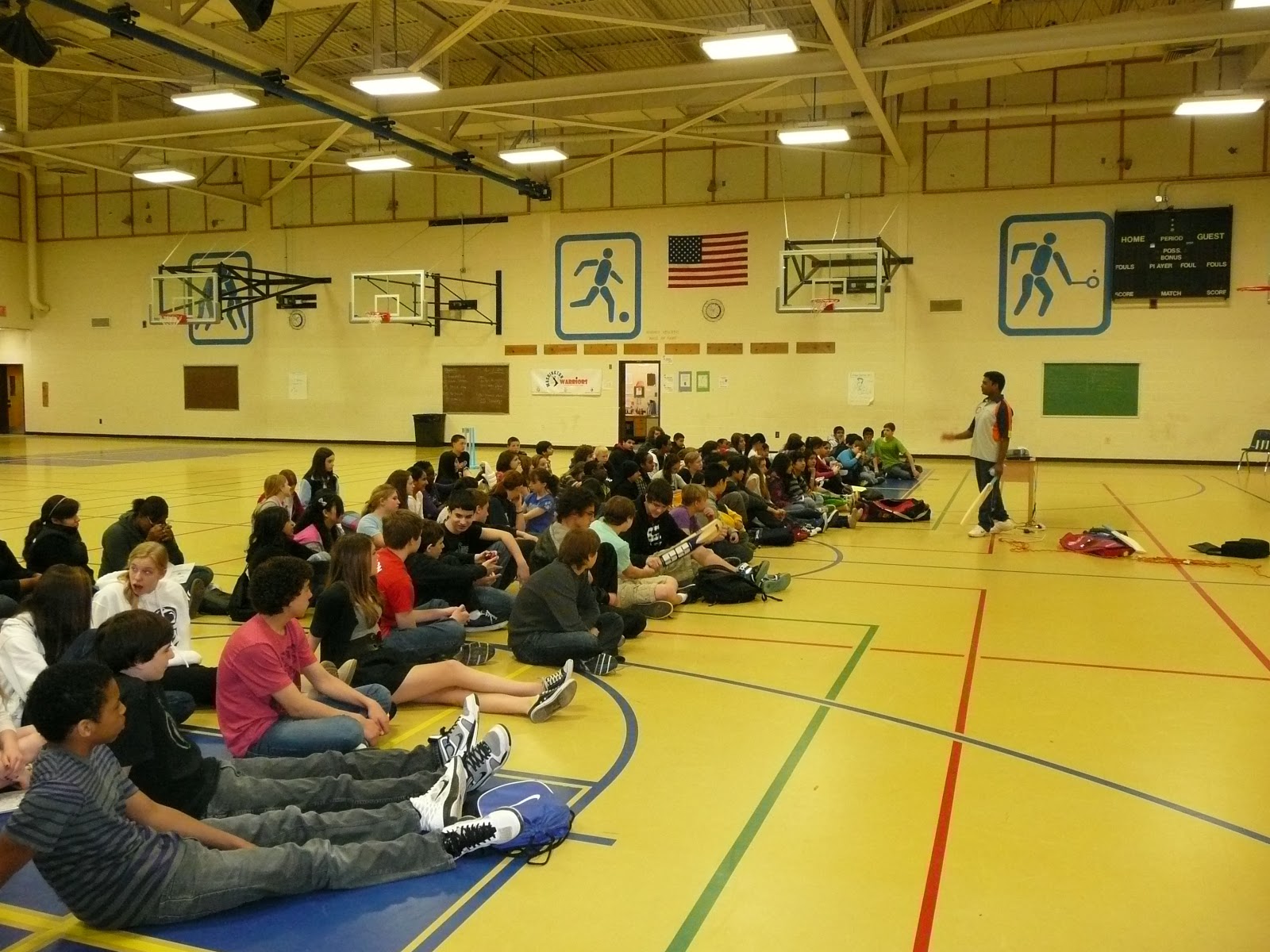 Washington Warriors Warriors Introduces Cricket to Langston Hughes