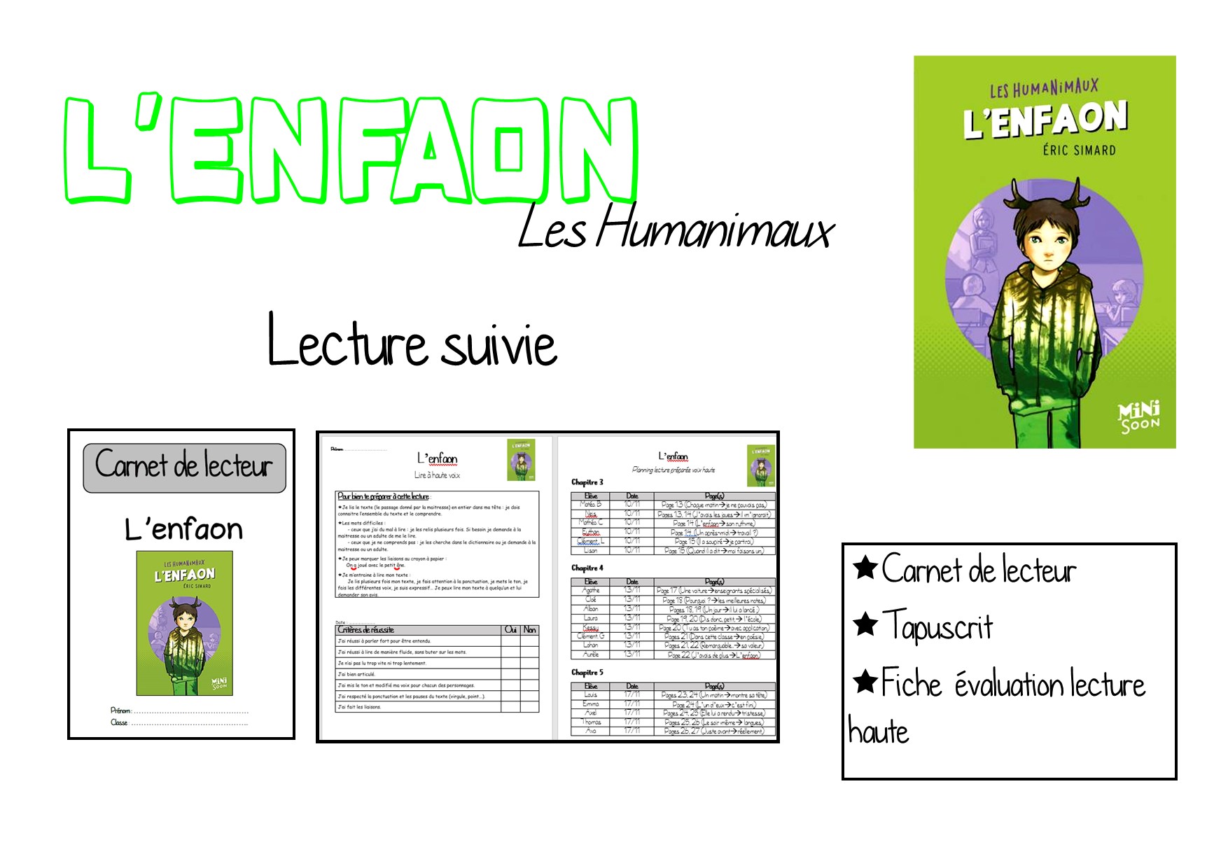 Lecture Suivie Cm1 Avec Tapuscrit Et Questionnaire La classe de Virginia: 2021