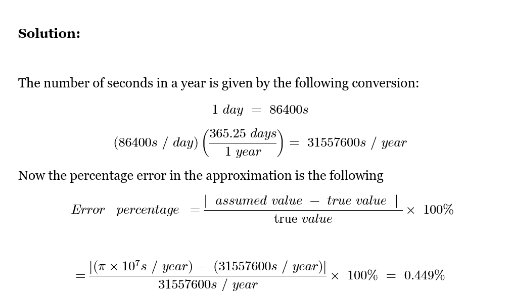 15 .A useful and easytoremember approximate value for the number of