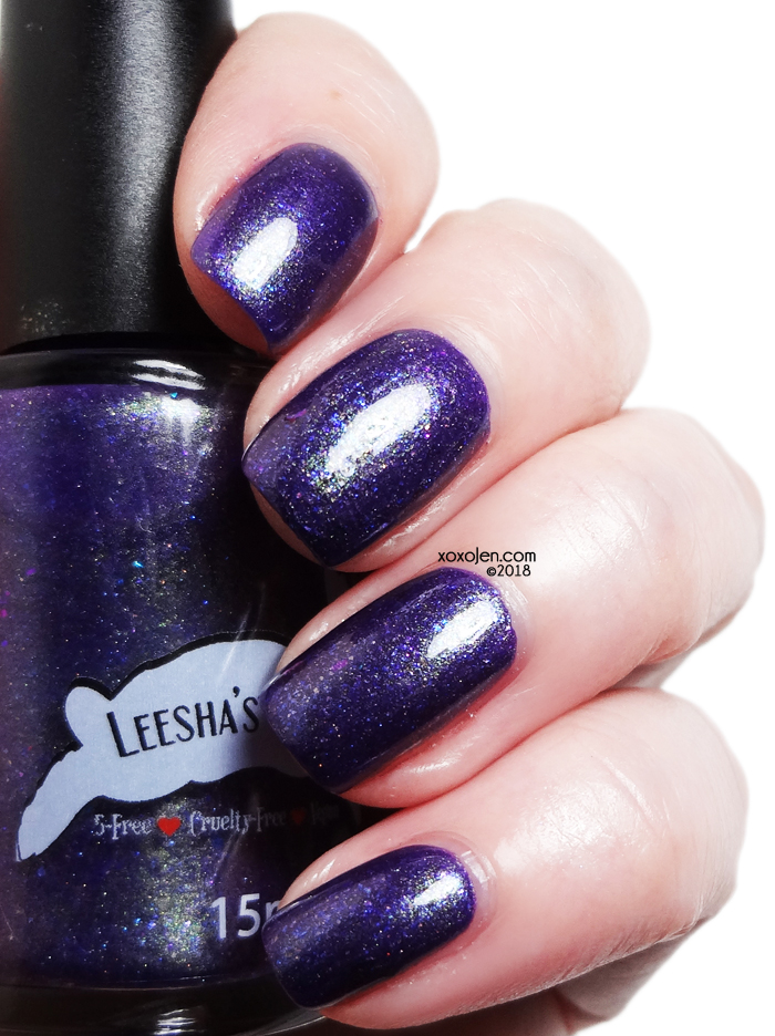 xoxoJen's swatch of Leesha's Lacquer Space Junk
