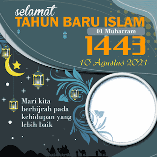 Twibbon Tahun Baru Islam 1443 H