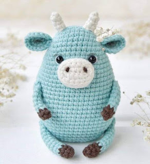 PATRON GRATIS TORO AMIGURUMI 43107