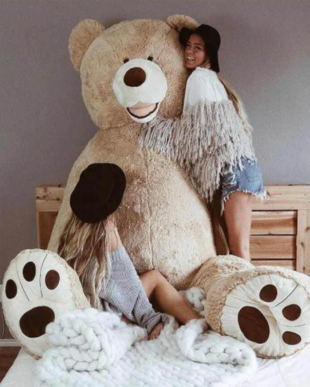 oso de peluche gigante tumblr