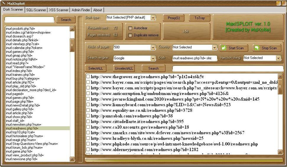 Download grenox sqli exploit scanner writerpase