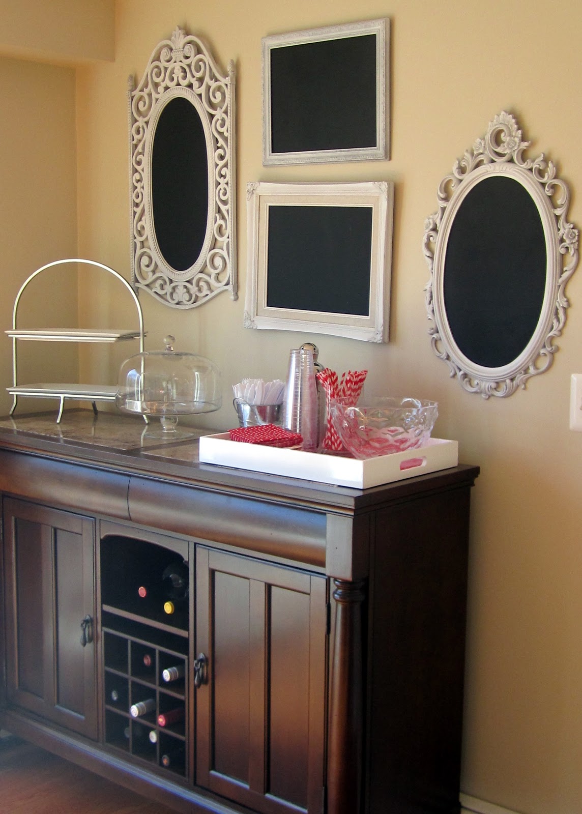 The Nest Chapter DIY Chalkboard Gallery Wall