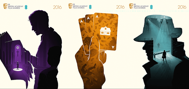 cartazes criativos BAFTA cartazes criativos BAFTA