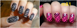nail stamp template born pretty m70