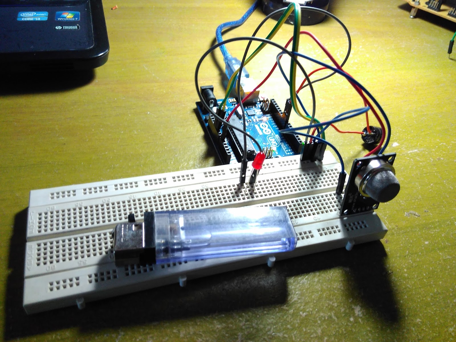 Accessing The MQ-2 Gas Sensor