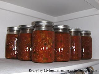 Photo of canned salsa