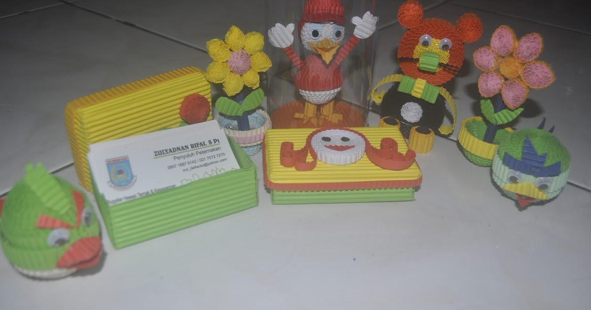 11 Kerajinan Gantungan Kunci Dari Kertas Kokoru Inspirasi Terbaru