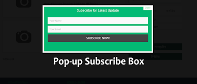 popup email subscription widget for blogger blogger pop up email subscribe box