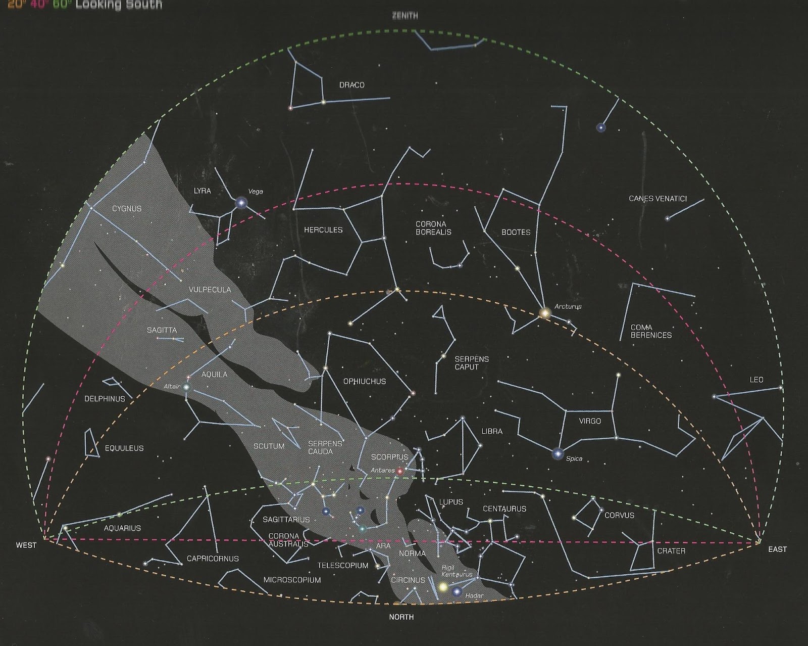 mayacron COMO ENCONTRAR LOS A SIMPLE VISTA y su paso por