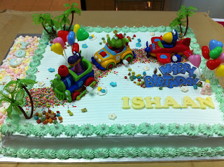 Ishaan's Dibo Birthday cake