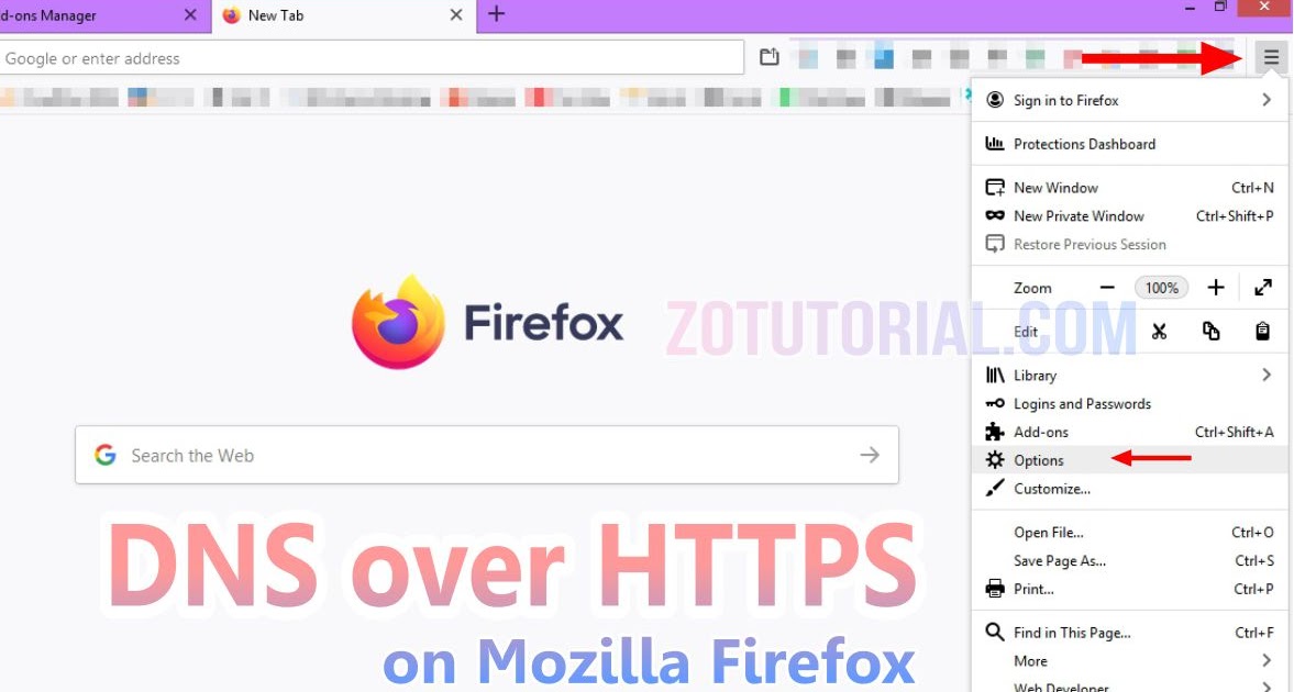 Fungsi Dns Over Https Cara Mengaktifkan Doh Di Mozilla Firefox Zotutorial