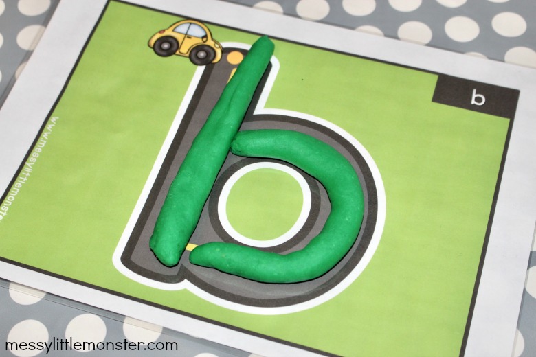 Alphabet Roads Letter Formation Printable Messy Little Monster