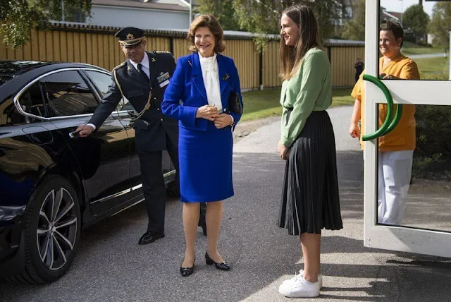 King and Queen visited Castor Restaurant and Härnösands Gymnasium for conversations with students and teachers