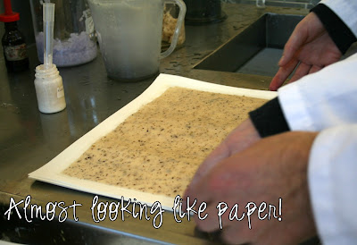 Paper making - Almost looking like paper