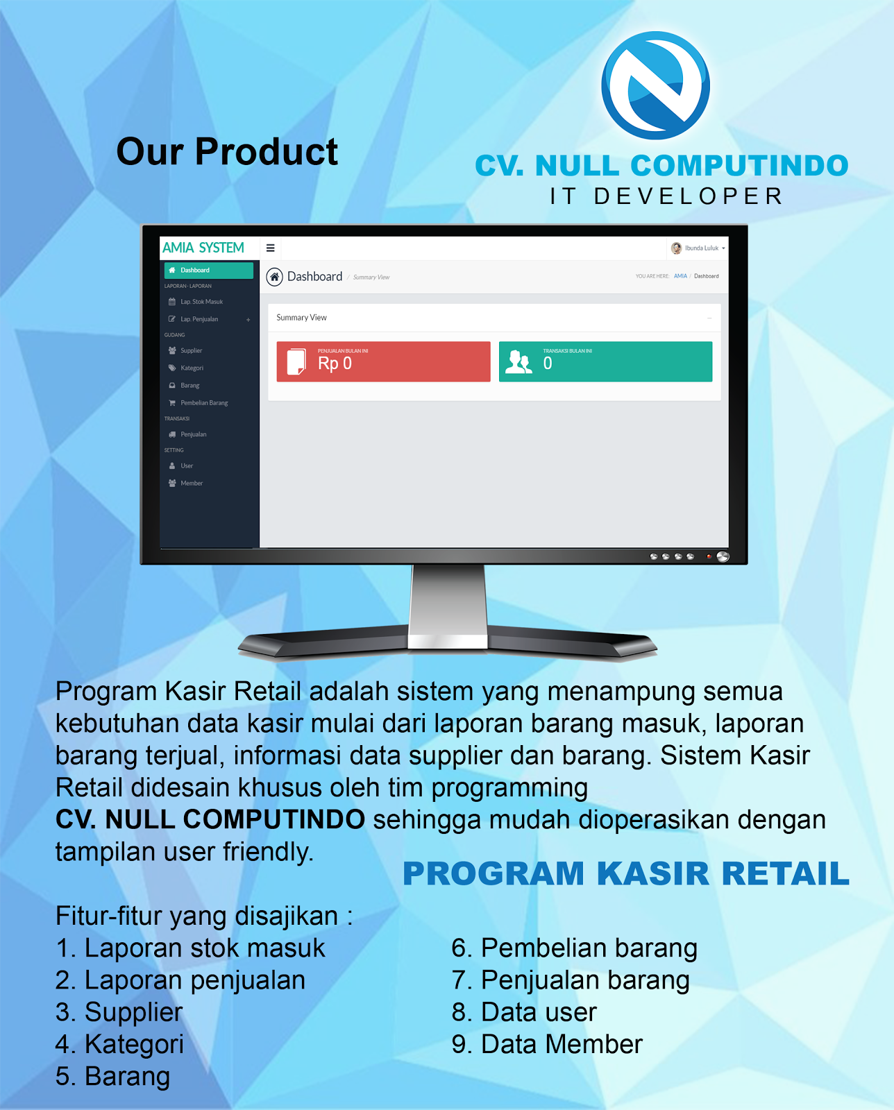 Products nulled