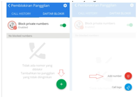 blokir kontak HP menggunakan CM Security blokir kontak HP menggunakan CM Security