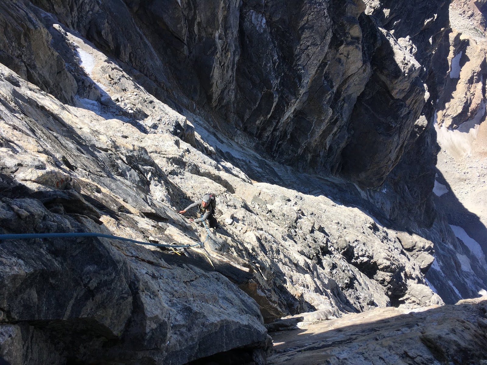 Grand Teton National Park Grand Teton Black Ice Couloir 2019