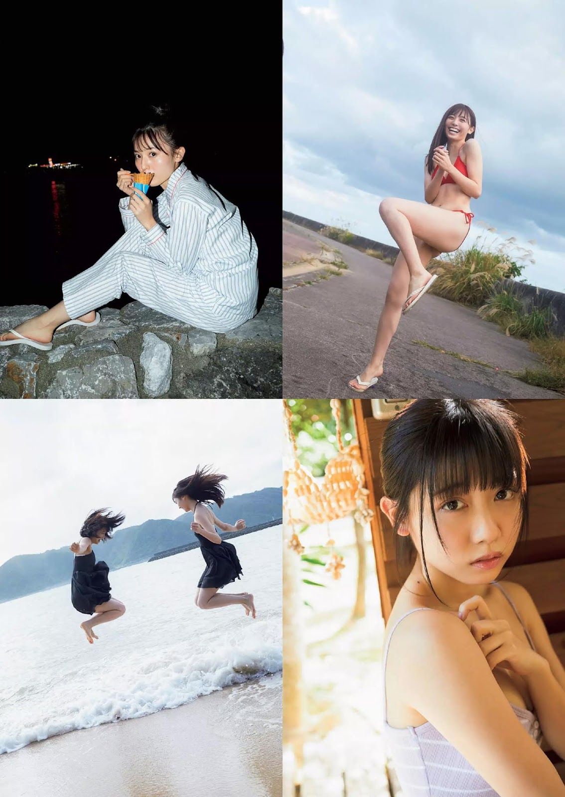 Rin Kurusu 来栖りん, Miyu Yoshii 吉井美優, Weekly Playboy 2020 No.05 (週刊プレイボーイ 2020年5号)