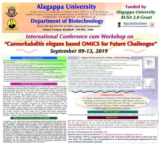 23rd International C. elegans Conference